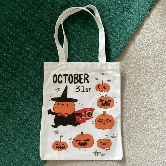 Kobocha - Halloween Canvas Tote Bag - Trick-or-treat - Picture 1 of 2